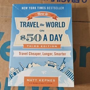 Travel the World on $50 a Day Book by Matt Kepnes